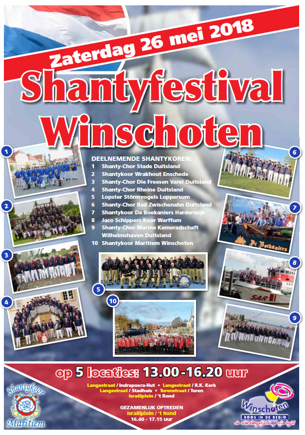 shantyfestival 2018 - shantykoor winschoten